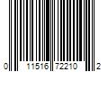 Barcode Image for UPC code 011516722102