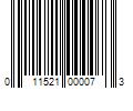 Barcode Image for UPC code 011521000073