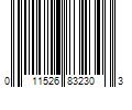 Barcode Image for UPC code 011526832303