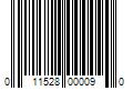 Barcode Image for UPC code 011528000090