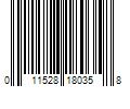 Barcode Image for UPC code 011528180358