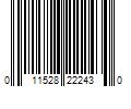 Barcode Image for UPC code 011528222430