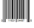 Barcode Image for UPC code 011531044975