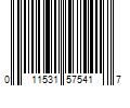 Barcode Image for UPC code 011531575417