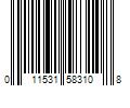 Barcode Image for UPC code 011531583108