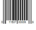 Barcode Image for UPC code 011537000098