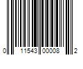 Barcode Image for UPC code 011543000082