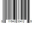 Barcode Image for UPC code 011543334125