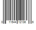 Barcode Image for UPC code 011544121366