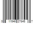 Barcode Image for UPC code 011546278457