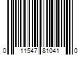 Barcode Image for UPC code 011547810410