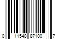 Barcode Image for UPC code 011548871007