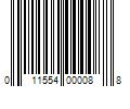 Barcode Image for UPC code 011554000088