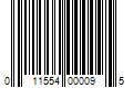 Barcode Image for UPC code 011554000095