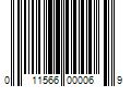 Barcode Image for UPC code 011566000069