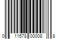 Barcode Image for UPC code 011578000088