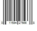 Barcode Image for UPC code 011594275668