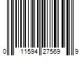 Barcode Image for UPC code 011594275699