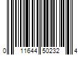 Barcode Image for UPC code 011644502324