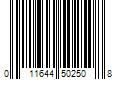 Barcode Image for UPC code 011644502508