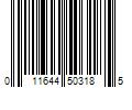 Barcode Image for UPC code 011644503185