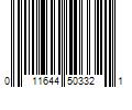 Barcode Image for UPC code 011644503321