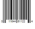 Barcode Image for UPC code 011644611224