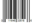 Barcode Image for UPC code 011646335166