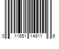 Barcode Image for UPC code 011651149116