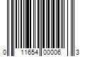 Barcode Image for UPC code 011654000063