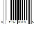 Barcode Image for UPC code 011660000095