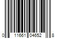 Barcode Image for UPC code 011661046528