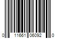 Barcode Image for UPC code 011661060920