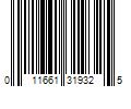 Barcode Image for UPC code 011661319325