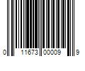 Barcode Image for UPC code 011673000099