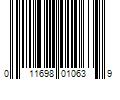 Barcode Image for UPC code 011698010639