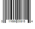 Barcode Image for UPC code 011699008154