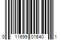 Barcode Image for UPC code 011699016401