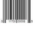 Barcode Image for UPC code 011700000085