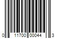 Barcode Image for UPC code 011700000443