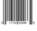 Barcode Image for UPC code 011700000665