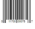 Barcode Image for UPC code 011700000757