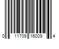 Barcode Image for UPC code 011709160094