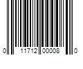 Barcode Image for UPC code 011712000080