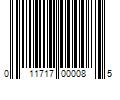 Barcode Image for UPC code 011717000085