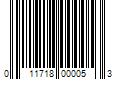 Barcode Image for UPC code 011718000053