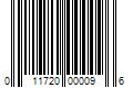 Barcode Image for UPC code 011720000096