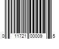 Barcode Image for UPC code 011721000095