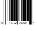 Barcode Image for UPC code 011722000094