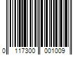 Barcode Image for UPC code 01173000010016